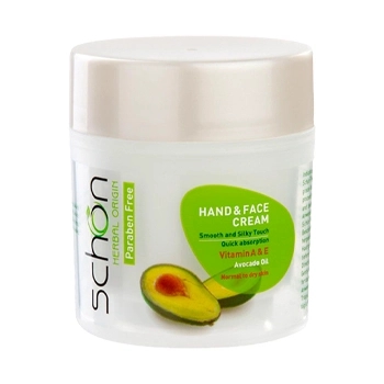 کرم دست و صورت کاسه ای گیاهی با عصاره آووکادو 150ML شون