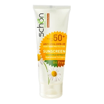 ضد آفتاب SPF50+ فاقد چربی رنگی بژ 50ML شون