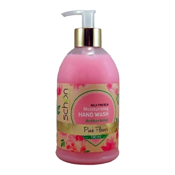 مایع دستشویی کرمی صورتی پینک فلاور 500ML شون