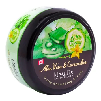 کرم مرطوب کننده کاسه ای آلوئه ورا و خیار 300ML نیوتیس