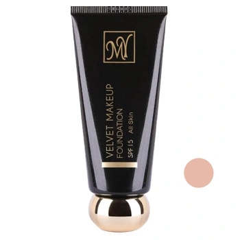 کرم پودر ولوت میکاپ فاندیشن تیوبی FS بلک دایموند مای