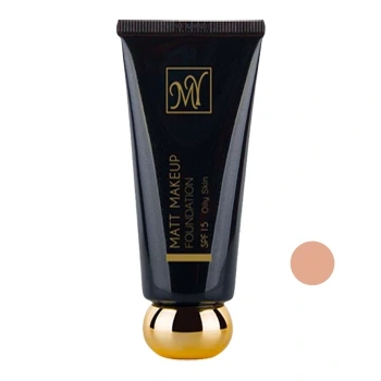 کرم پودر مات میکاپ فاندیشن تیوبی MF بلک دایموند مای