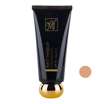 کرم پودر مات میکاپ فاندیشن تیوبی MF بلک دایموند مای