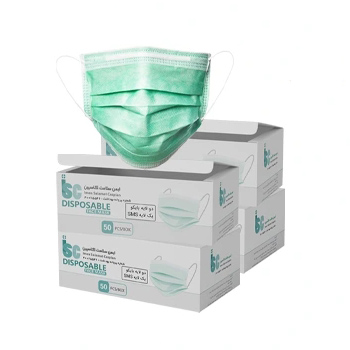 ماسک سه لایه بسته ۴ تایی