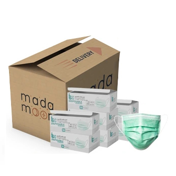 ماسک سه لایه بسته ۴۰ تایی