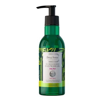 ژل شستشوی صورت بامبو پوست های چرب دیپ سنس