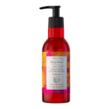 ژل شستشوی صورت تروپیکال پوست های خشک و معمولی دیپ سنس