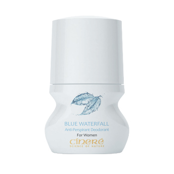 مام رول دئودورانت زنانه با رایحه خنک Blue Waterfall سینره