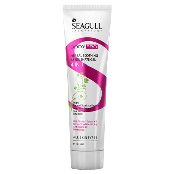 ژل التیام بخش گیاهی پس از اصلاح بانوان 4 در 1 سی گل