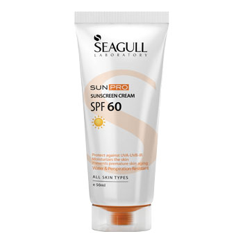 ضد آفتاب SPF 60 فاقد رنگ سی گل