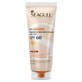 ضد آفتاب SPF 60 فاقد چربی برنزه سی گل