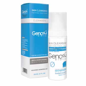 فوم شستشوی صورت مخصوص پوست خشک 150 میل ژنو بایوتیک