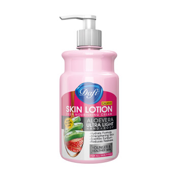 لوسیون بدن و کرم مرطوب کننده روزانه مدل آلوئه ورا 470 میل دافی