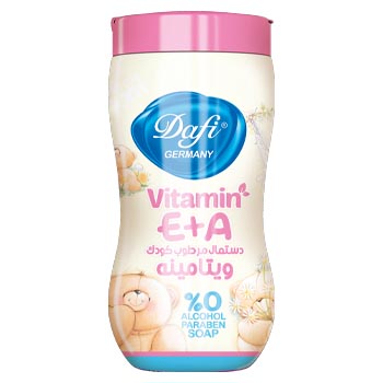 دستمال مرطوب پاک کننده کودک ویتامینه کمر باریک 70 برگ دافی