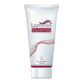 ضد تعریق بانوان حجم 50 گرم لامینین