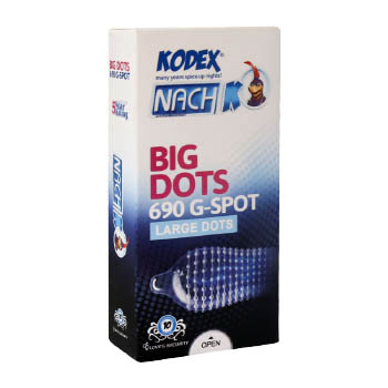 کاندوم 10 عددی بیگ داتس کدکس