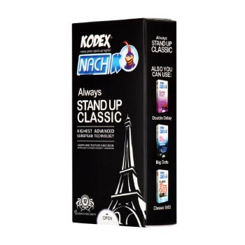 کاندوم 12 عددی استندآپ کدکس