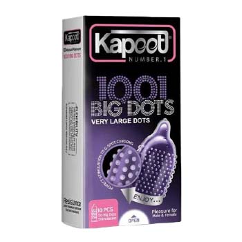 کاندوم 10 عدد هزار و یک خار درشت کاپوت