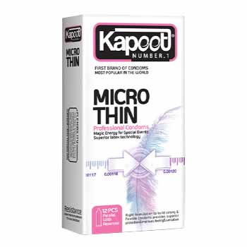 کاندوم 12 عددی میکروتین کاپوت