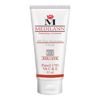 ضد آفتاب 60 حجم 50 گرم مدیلن