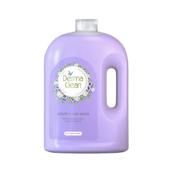 مایع دستشویی صدفی با عصاره ویولا و لاوندر 3[dot]75 لیتری درماکلین