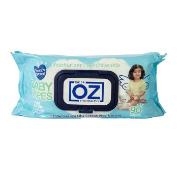 دستمال مرطوب کودک 90 برگ دکتر اُز