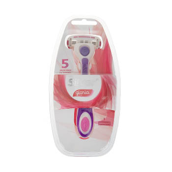 خودتراش سرامیکی صابون دار گلوریا ( مخصوص بانوان) سیلور