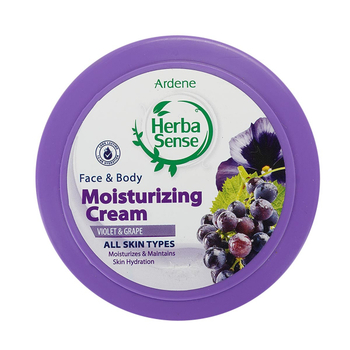 کرم مرطوب کننده دست صورت و بدن با رایحه انگور و بنفشه هربا سنس