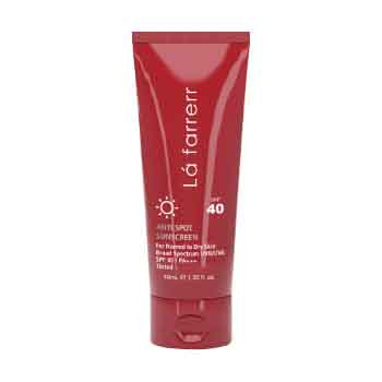 ضد آفتاب SPF40 ضد لک رنگی برنز (تیره) مخصوص پوست های خشک و معمولی 40ml لافارر