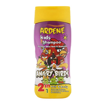 شامپو بچه دخترانه سبب رفع پیچ خوردگی و افزایش شانه پذیری بدون سوزش و اشک ریزی و حساسیت 200ml آردن