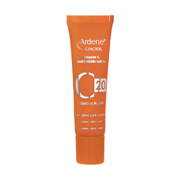 لوسیون روشن کننده و ضد چروک صورت و گردن C20 مناسب انواع پوست 30ml آردن