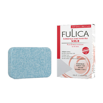 پن لايه بردار و اسکراب [pl]انواع پوست[pr] SCRUB [pl]انواع پوست[pr] 100g فولیکا