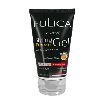 ژل موی سر با حالت دهندگی بسیار قوی با فیلر ضد آب حاوی دانه های ویتامین 150g فولیکا
