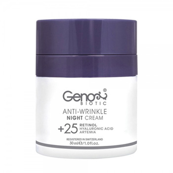 کرم ضد چروک شب+25 30ml ژنوبایوتیک