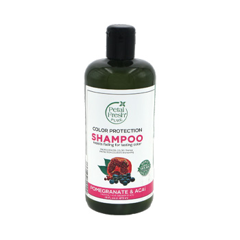 شامپو موهای رنگ شده پتال فرش مدل Pomegranate [and] Acai حجم 475 میلی لیتر