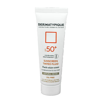 کرم ضد آفتاب رنگی [pl]بژ طبیعی[pr] فلویید پوست مختلط و چرب +SPF50 درماتیپیک