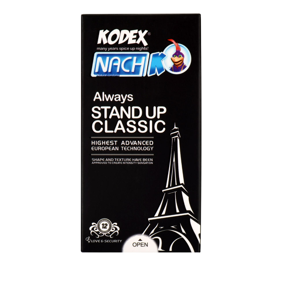 کاندوم کدکس 12 عددی استندآپ