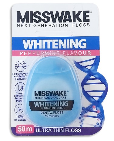 نخ دندان سفید کننده 50 متر میسویک